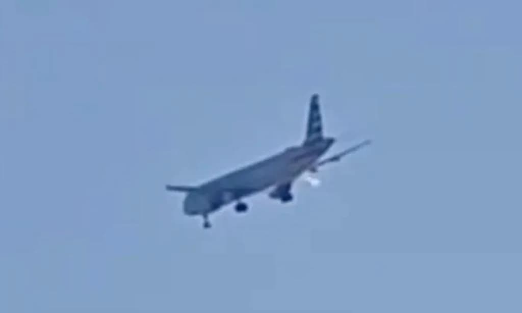 Triebwerksbrand zwingt Flugzeug zur Rückkehr nach Las Vegas