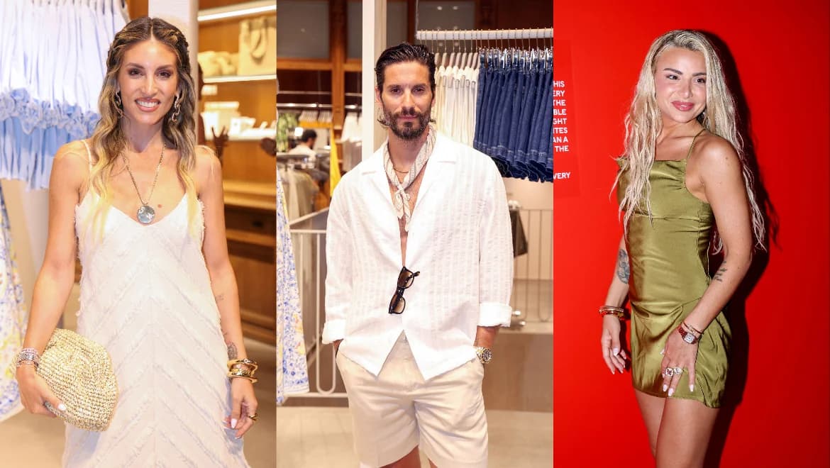 H&M: Prominente bei der Wiedereröffnung des Geschäfts in Ermou