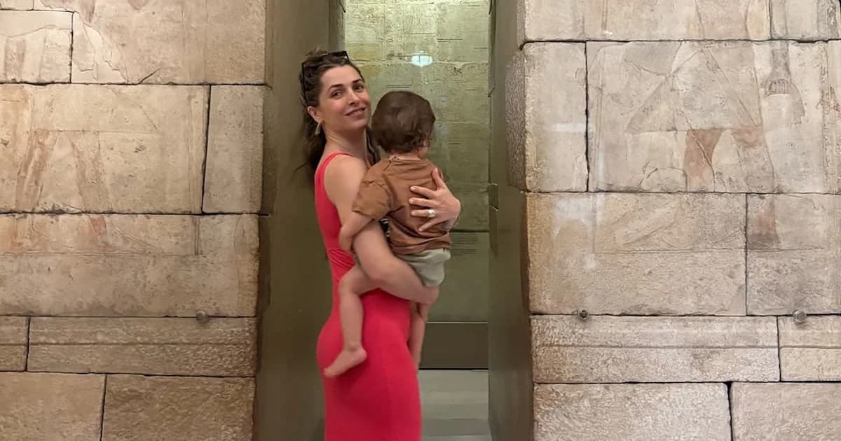 וסיליקי טרופאקו: חופשה בניו יורק עם בנה