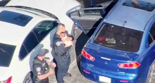 California: Infant Rescued from Car at 43°C