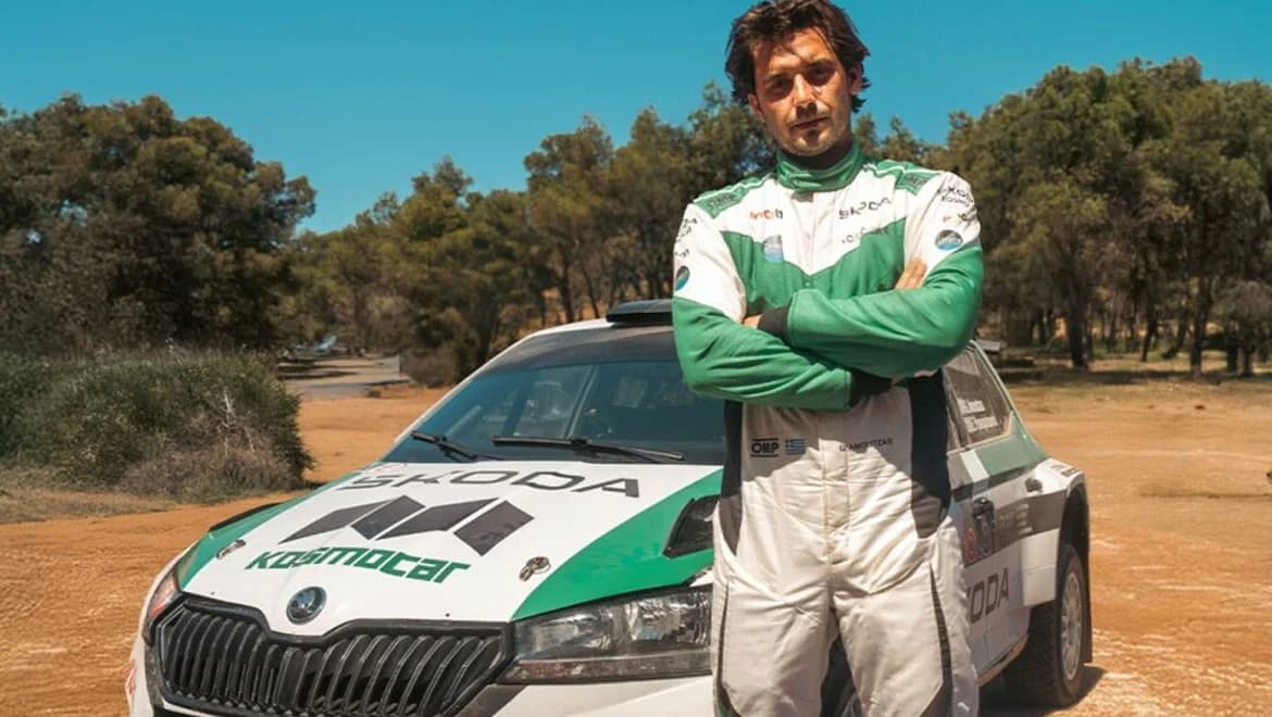 G. Amoutzas: Unfall bei EKO Rally Acropolis 2025