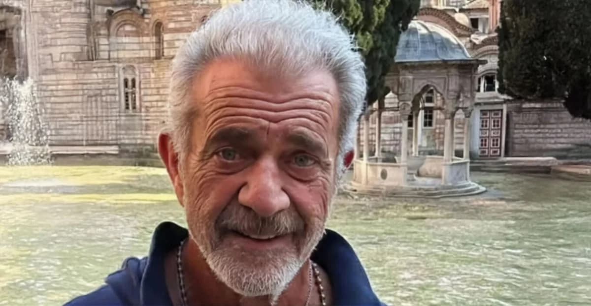 Mel Gibson besucht Kloster Hilandar auf dem Berg Athos