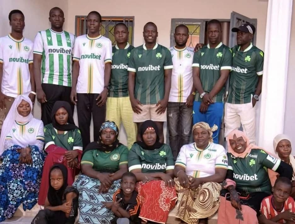 Alioum Family Joins the 'Greens'