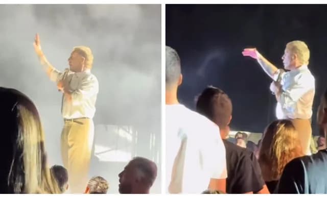 Giorgos Mazonakis: Fuerte reacción en concierto en Chipre