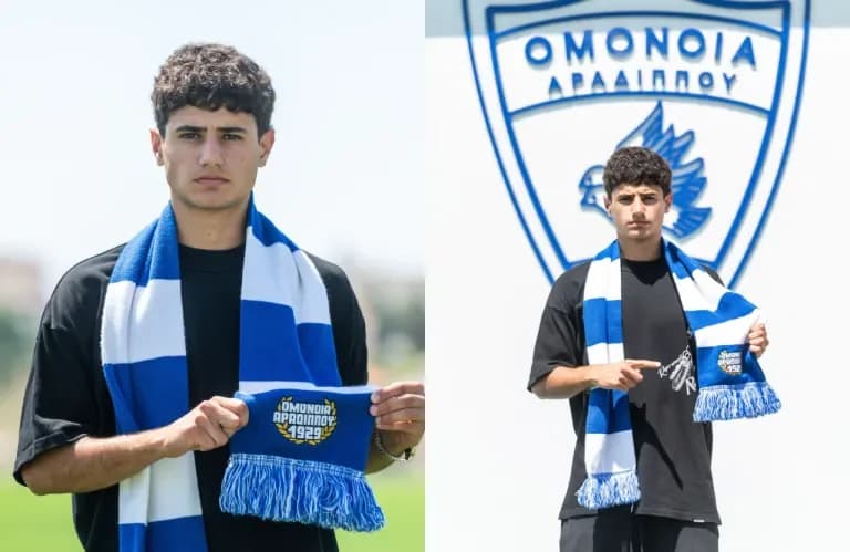 Andreas Nikolaou: Signed for Omonia Aradippou