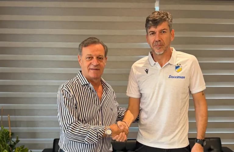 Petridis-Garcia: Handschlag und Willkommen bei APOEL