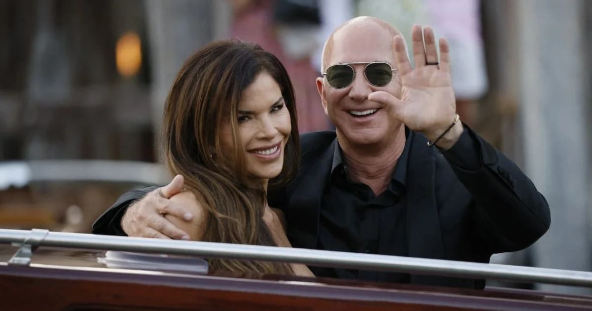 Jeff Bezos und Lauren Sánchez: Pyjama-Party in Venedig