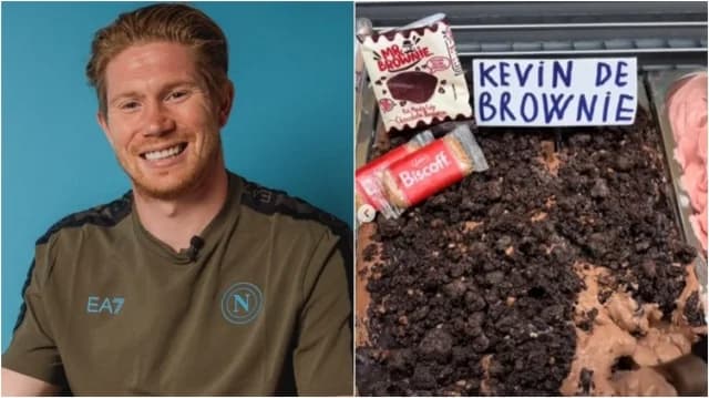 Neapel: "Kevin De Bruyne" Eiscreme für De Bruyne kreiert