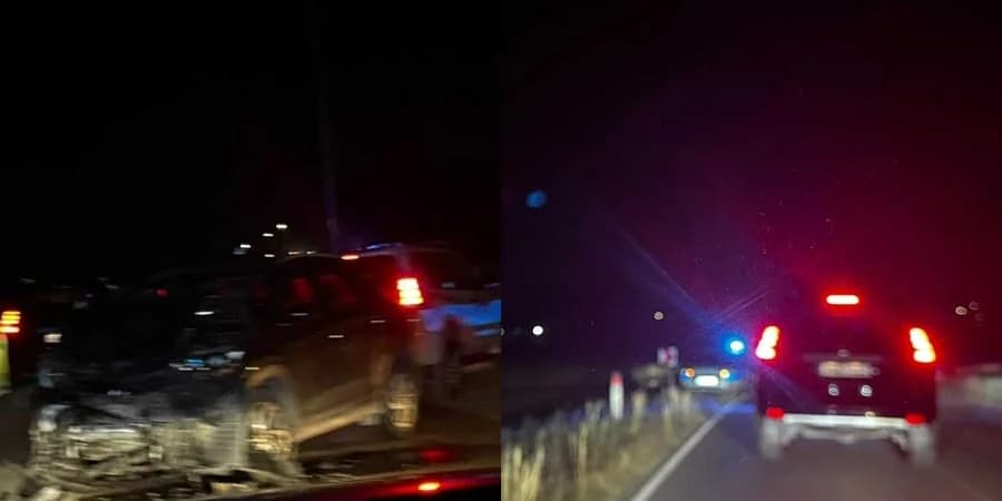 尼科西亚区发生正面碰撞事故
