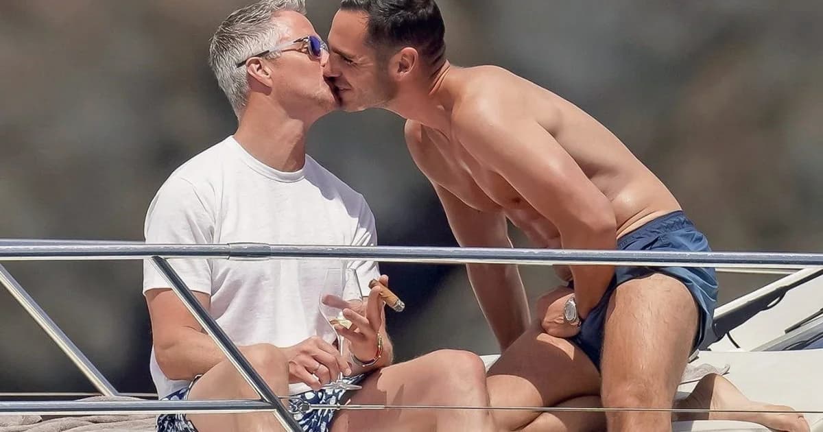 Ραλφ Σουμάχερ: Διακοπές με τον σύντροφό του στο Σεν Τροπέ