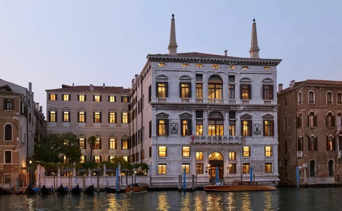 Bezos Hochzeit: Das griechische Erbe des Palazzo Papadopoli
