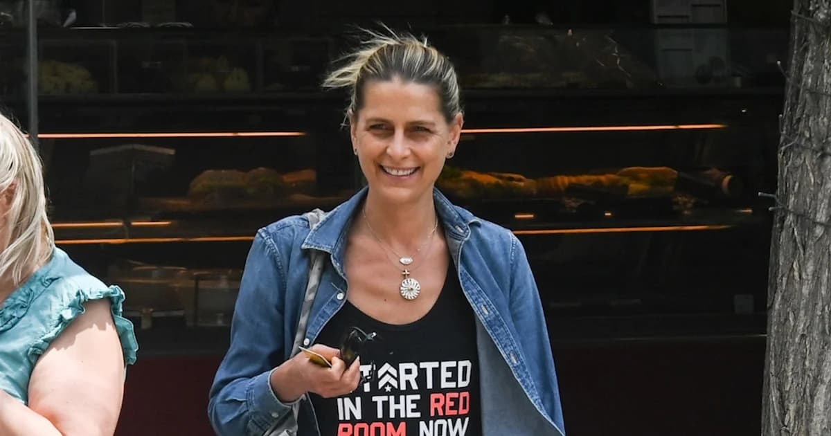 Tatiana Blatnik: Athleisure-Look in Athen