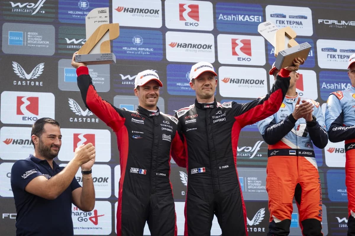 Akropolis Rallye: Toyota Gazoo Racing führt WRC an