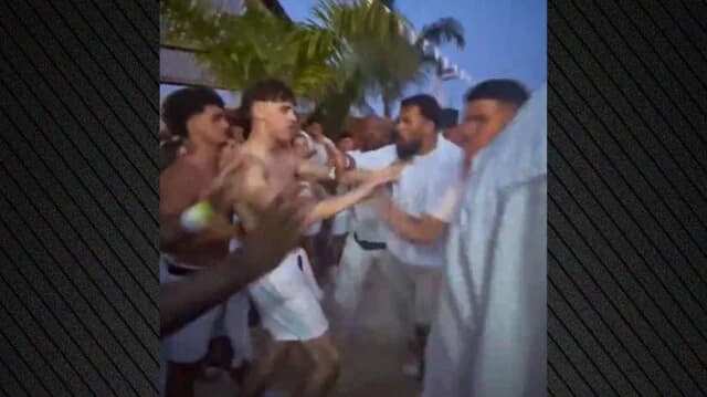 Zakynthos: Violent brawl between tourists in a club – Video