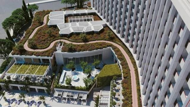 Νέος κήπος στο πρώην «Hilton» από ΤΕΜΕΣ και Olayan