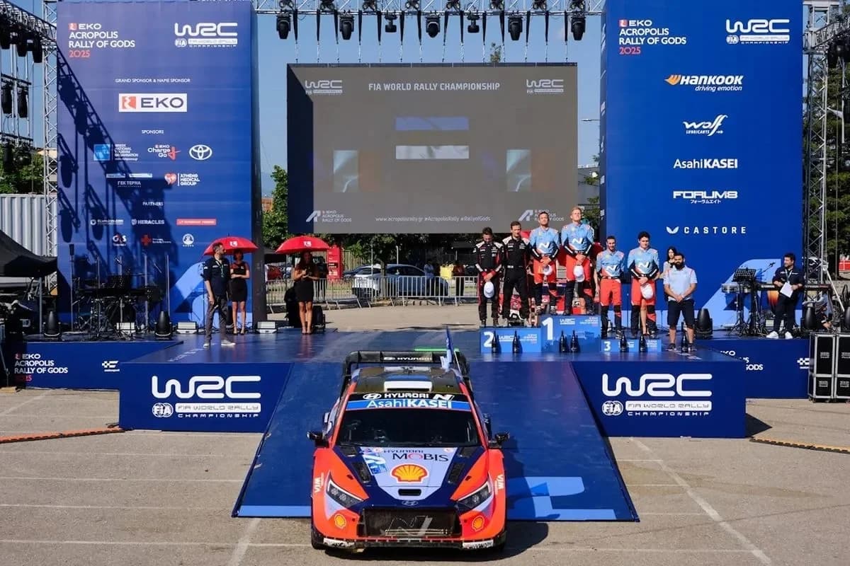 Θρίαμβος Hyundai στο Ράλι Ακρόπολις: Tänak Πρώτος, Fourmaux Τρίτος
