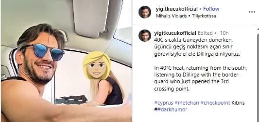 Yiğit Küçük：视频是黑色幽默，而非挑衅