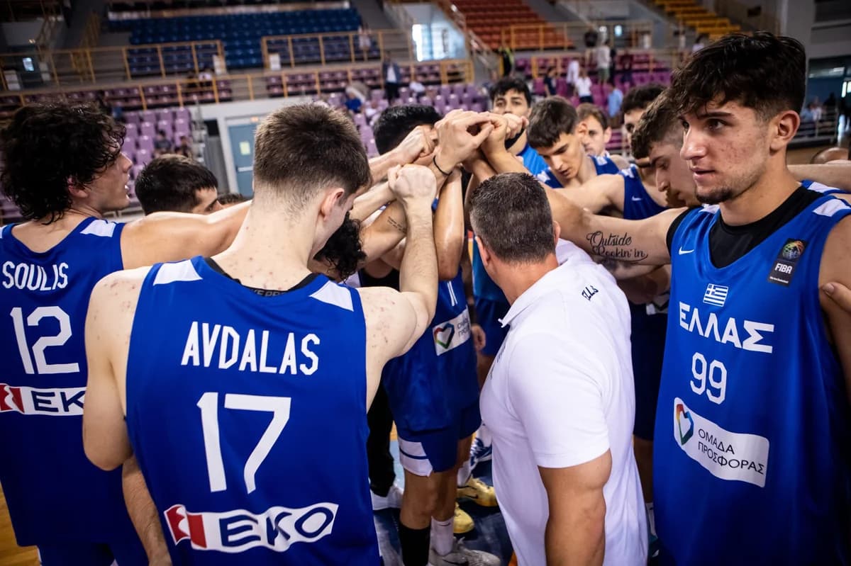 Ελλάδα - Ισραήλ U20: Πού θα δείτε τον αγώνα για την 5η θέση