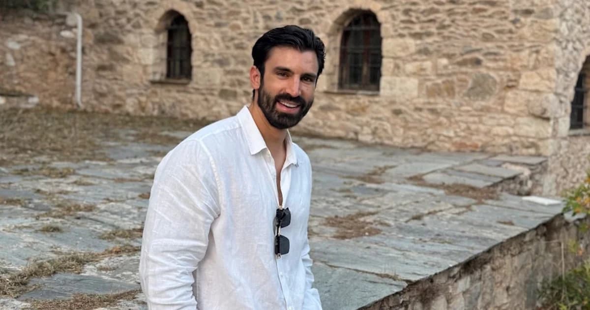 Ilias Gotsis: Momentos del bautizo de su sobrina