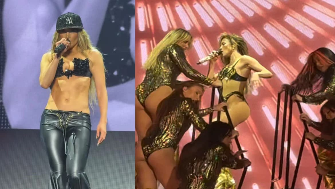 Jennifer Lopez: Enthüllendes Outfit und Tanzbewegungen in Teneriffa