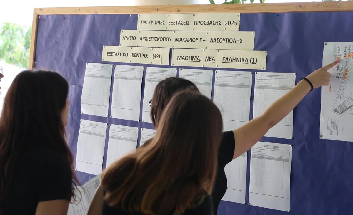 Anuncio de Resultados de Instituciones de Educación Superior y Academias Militares de Chipre