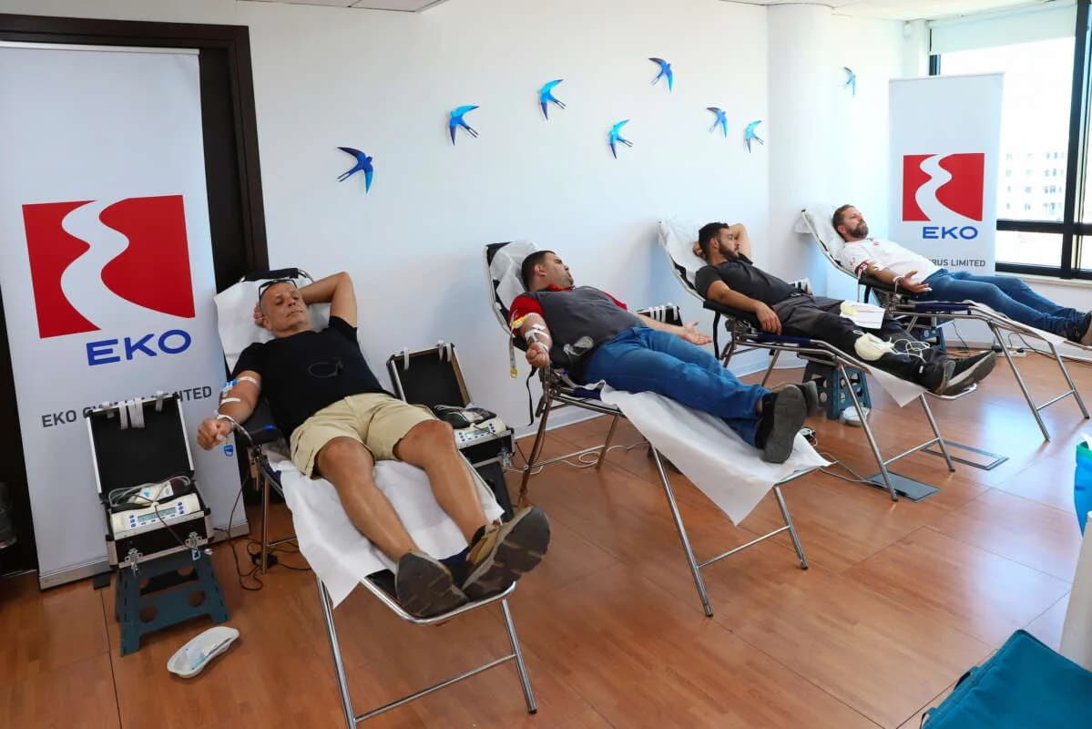 ΕΚΟ Κύπρου: Εθελοντική Αιμοδοσία και Στήριξη της Τράπεζας Αίματος