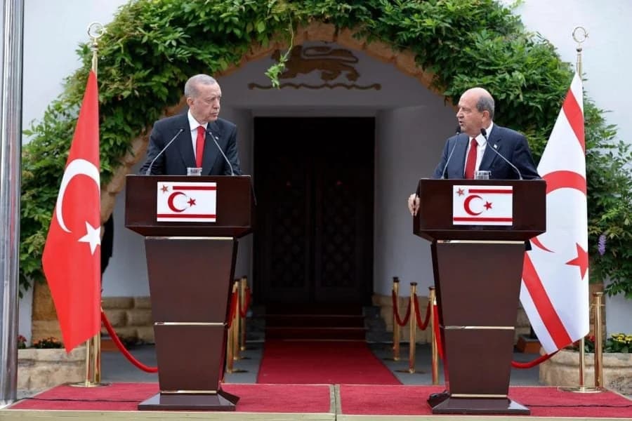 Reaktionen in den besetzten Gebieten auf Erdoğans Besuch