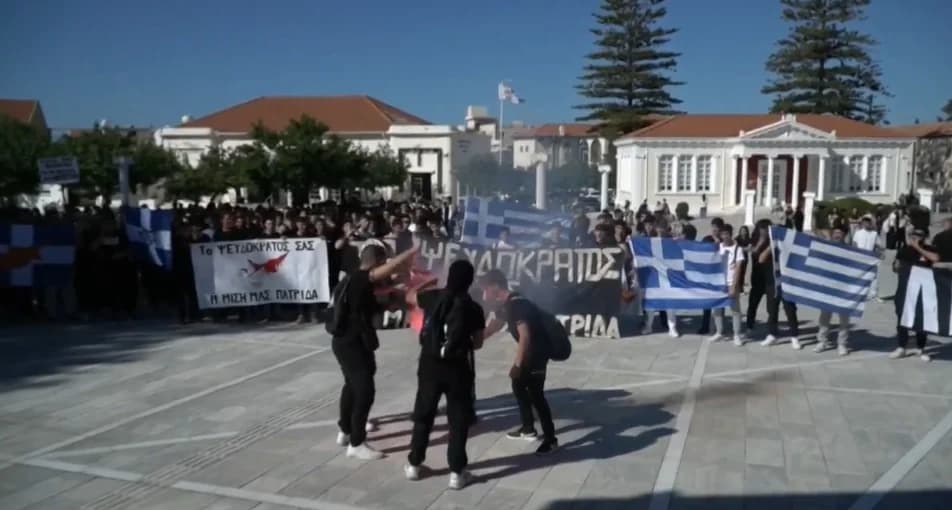 Tensions at Checkpoints: Student Protests and Police Response in Cyprus