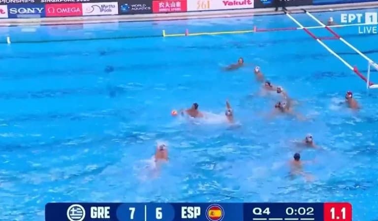 Men's National Water Polo: Last-Second Goal Sends Match to Penalties