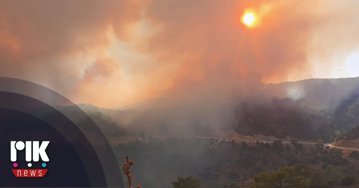 Υψηλός κίνδυνος πυρκαγιών: "Κόκκινος Συναγερμός" αύριο