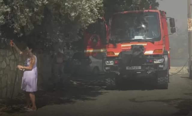 חקירה בחשד להצתה בשריפה בלימסול