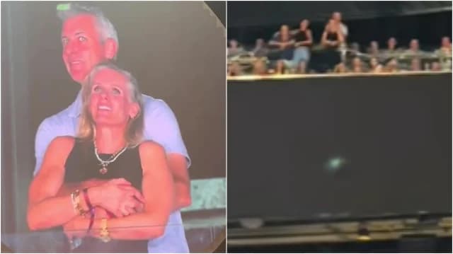 Νέο βίντεο: Τι έκανε το «παράνομο» ζευγάρι πριν την kiss cam στους Coldplay