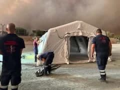 Zypern: Über 70 Bürger erhalten Erste Hilfe aufgrund des Feuers in Erimi
