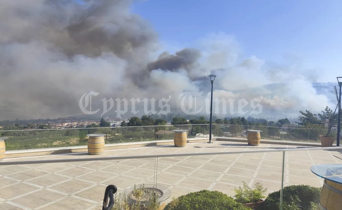 Omodos: Elderly Couple Refuses to Evacuate Home Amidst Fire