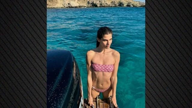 Anthea Fakidari: Urlaub auf Paros für Victoria's Secret Model
