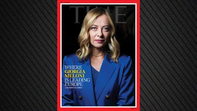 Τζόρτζια Μελόνι στο εξώφυλλο του Time: «Πού οδηγεί την Ευρώπη;»