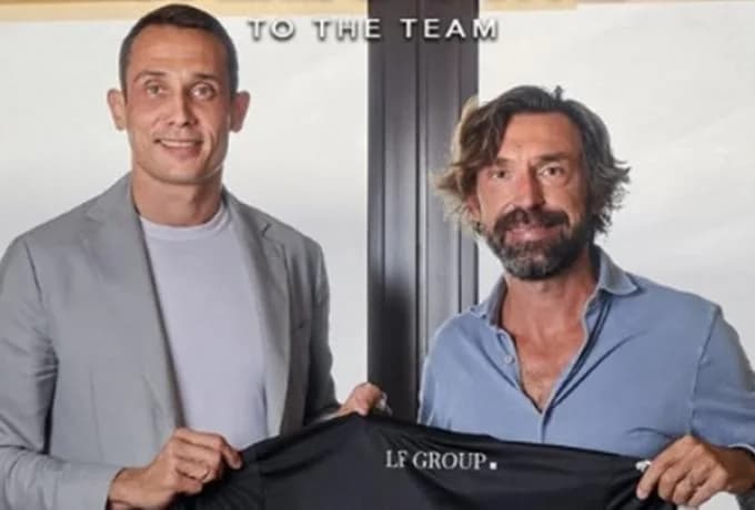 Ο Αντρέα Πίρλο προπονητής της Γιουνάιτεντ FC