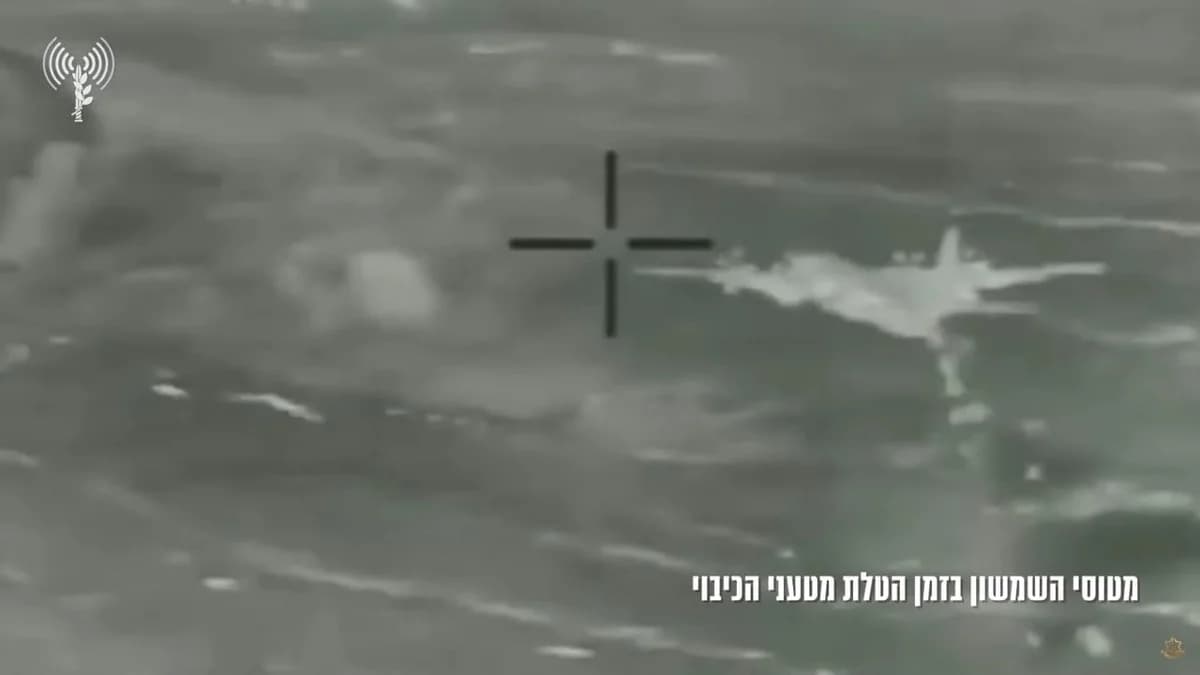 Israeli C-130s Assist in Omodos Wildfire Suppression
