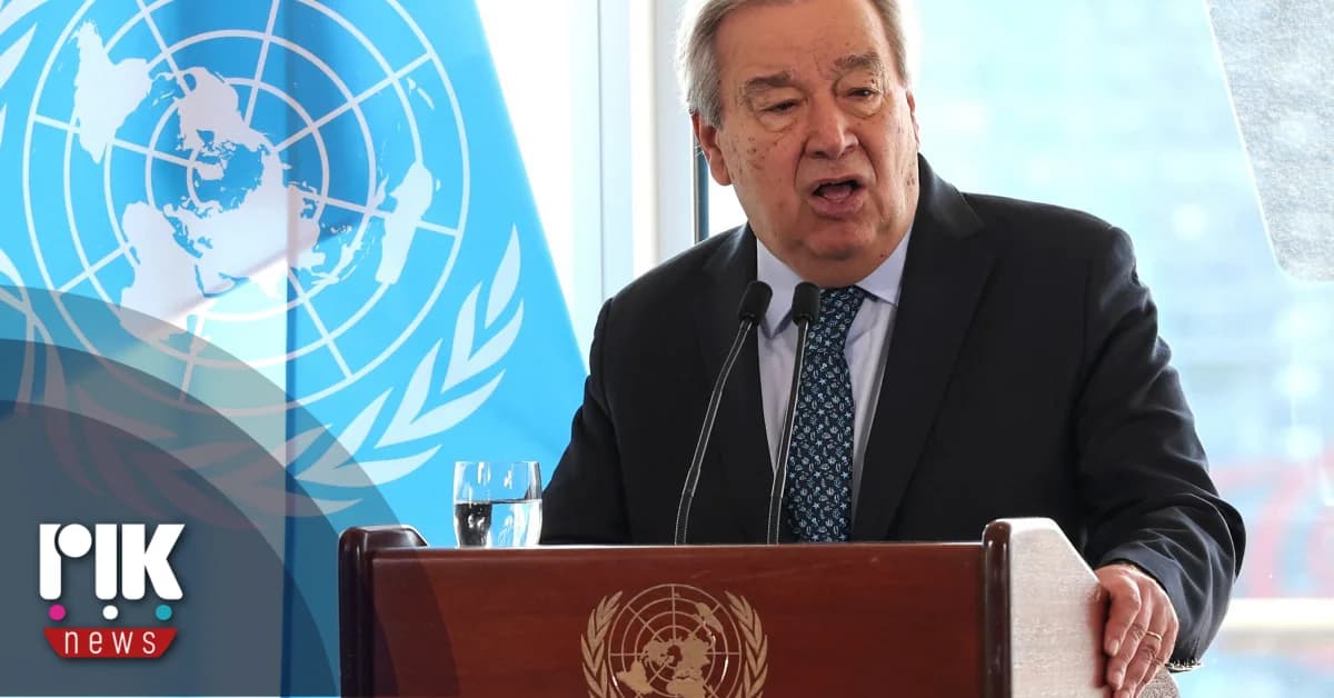 Guterres: La situación en Gaza es un desafío para la conciencia mundial