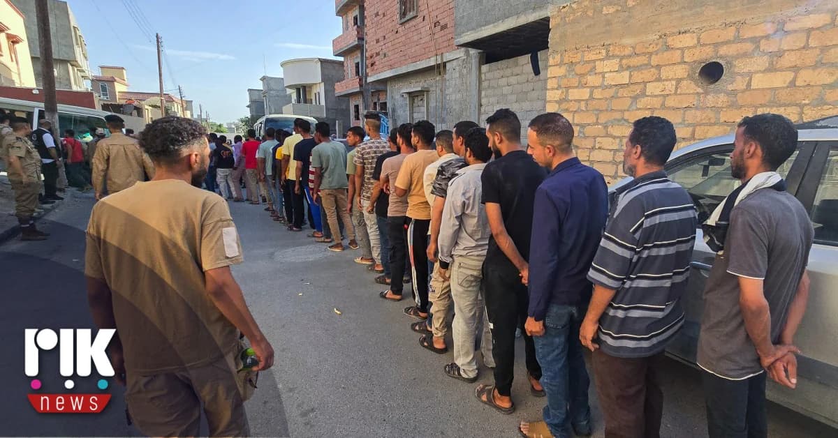 Libyen: 1.500 illegale Migranten in der Nähe von Tripolis festgenommen