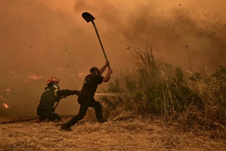 Greece requests European assistance for wildfires