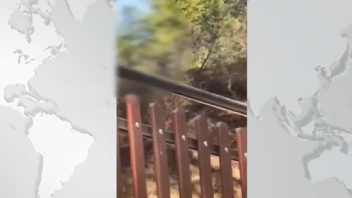 ΒΙΝΤΕΟ: Καρέ-καρέ οι κινήσεις του υπόπτου για εμπρησμό στον Τρόοδο