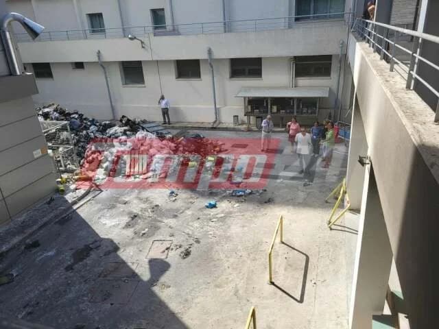 Brand im Agios Andreas Krankenhaus: Schadensbegutachtung läuft