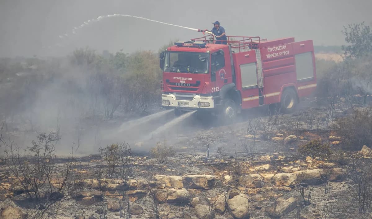 צעיר יוצר אזור חיץ אש בפאצ'נה