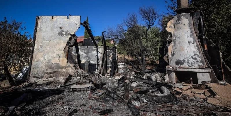 Greece: Major Fires in Messinia and Kythira