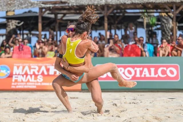 Tsopoulou and Kalamaridou are Greek Beach Volleyball Champions