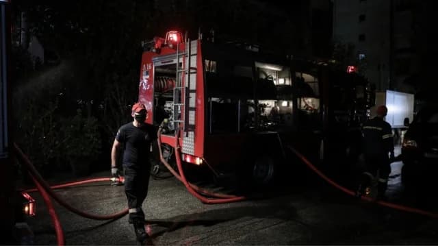 שריפה באגיוס סטפנוס, לקוניה - הופעלה התרעת 112