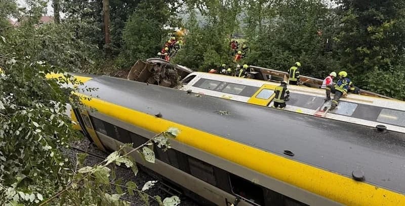 Train Derailment in Germany: Reports of Fatalities and Injuries