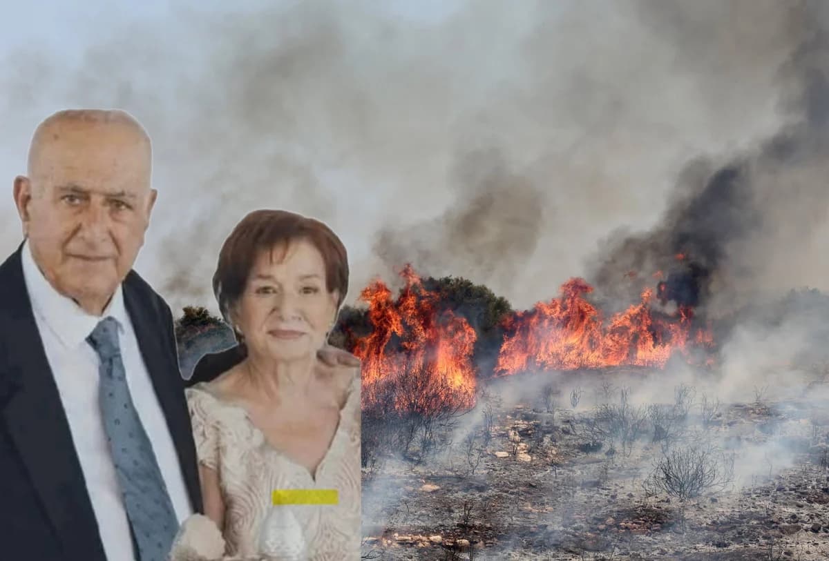 Trauer in Gypsou um Dimitris und Maro, Opfer des Brandes in Limassol