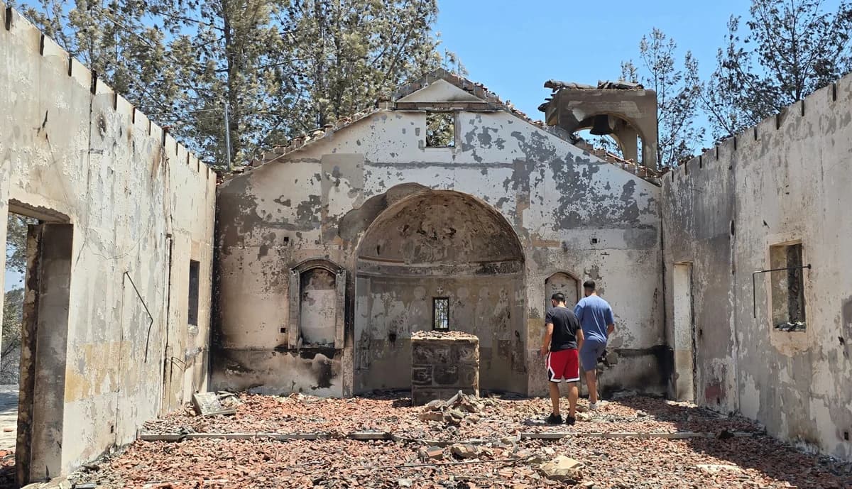 ראש הקהילה של ווני: "בערנו ולמכבי האש לא היו מים"